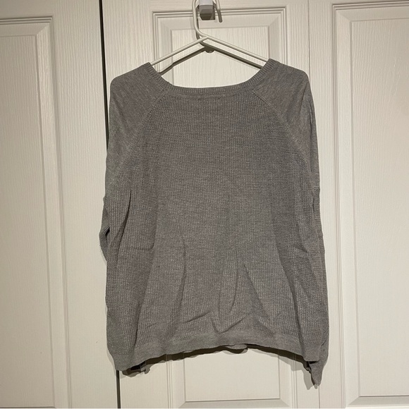 Topshop lightweight casual grey sweater with pockets size 10 - Picture 5 of 5